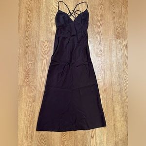 Vintage Gucci Dark Brown Dress